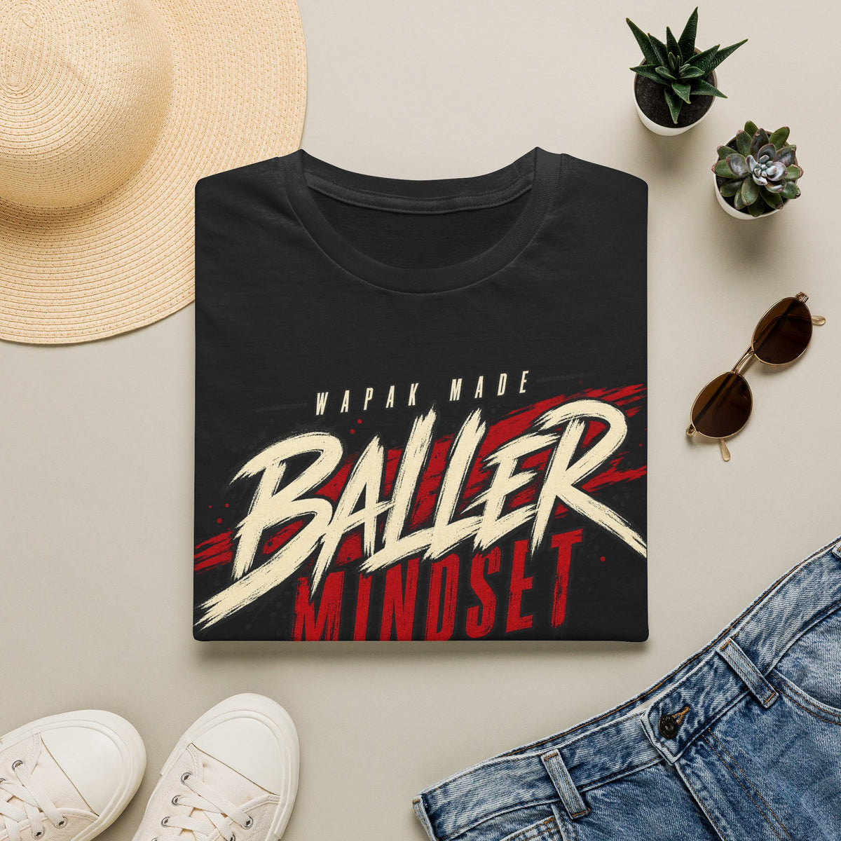 Wapak made baller mindset tee