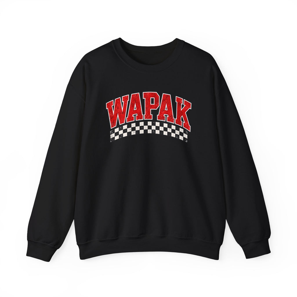 Wapak checkered Crewneck Sweatshirt