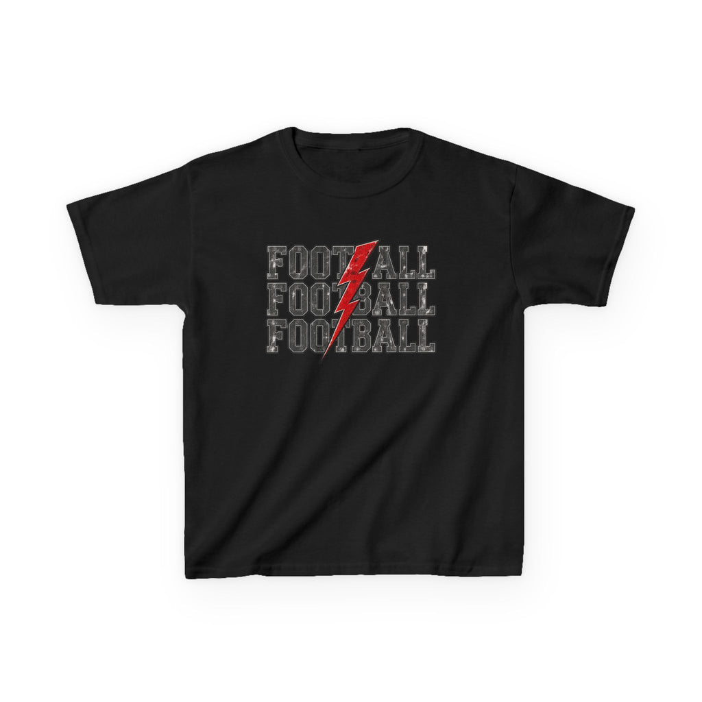 Football Lightning Bolt Youth Tee