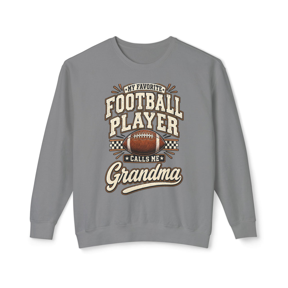 Football Player Grandma Crewneck