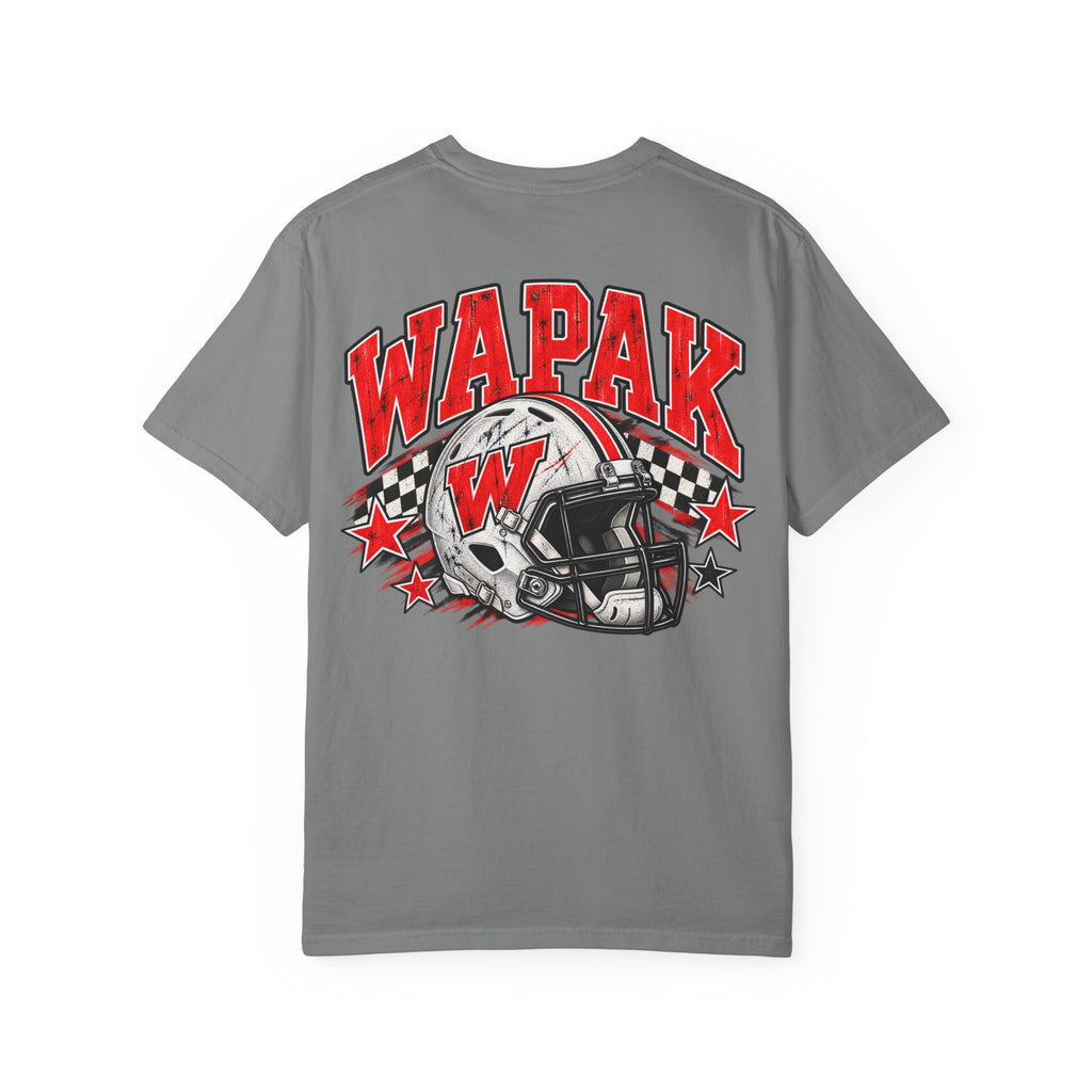 Wapak football graphic T-shirt