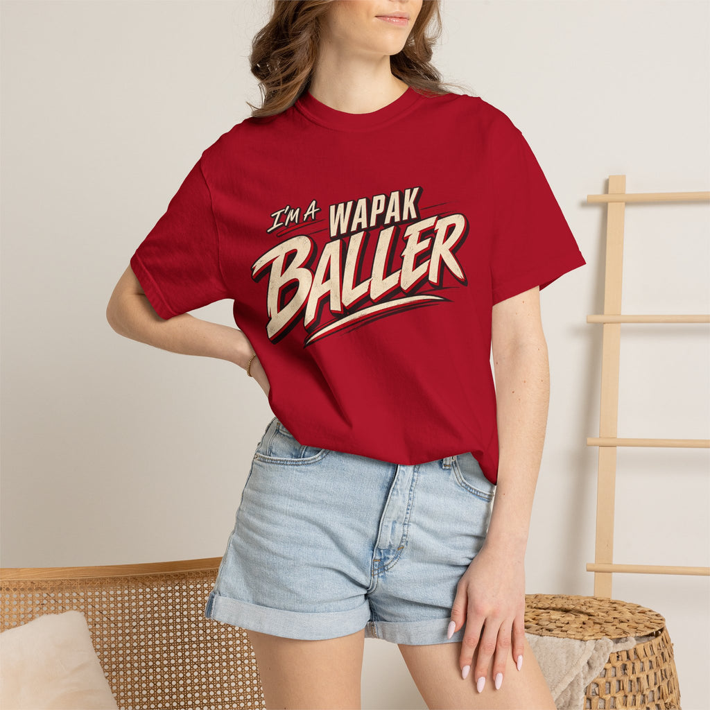 Adult I’m a wapak baller tee