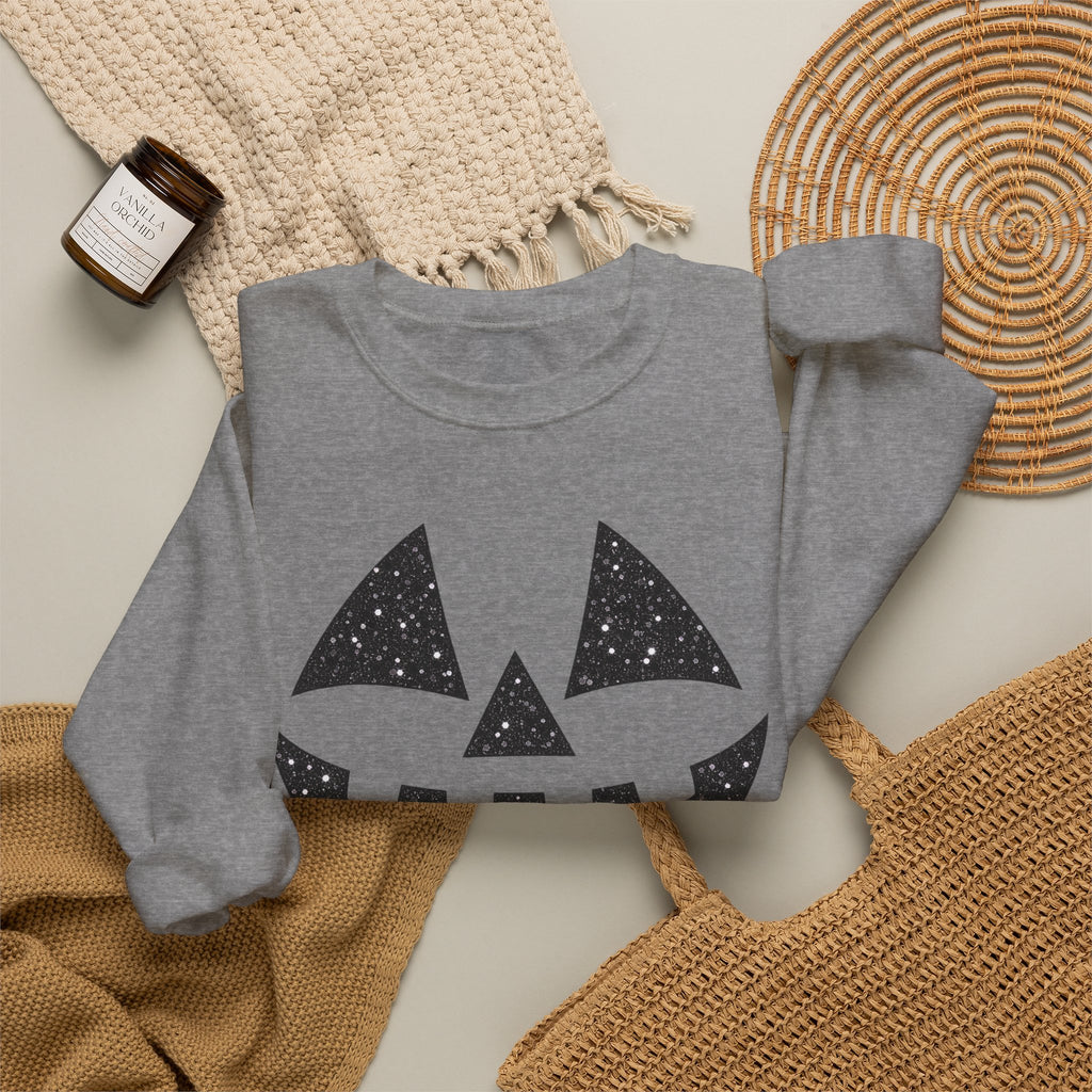 Black Jack-o-lantern Crewneck Sweatshirt