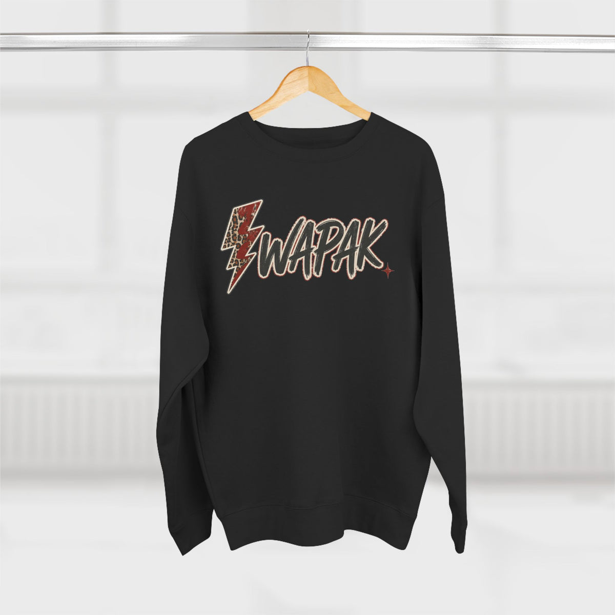 Wapak Lightning Bolt Crewneck