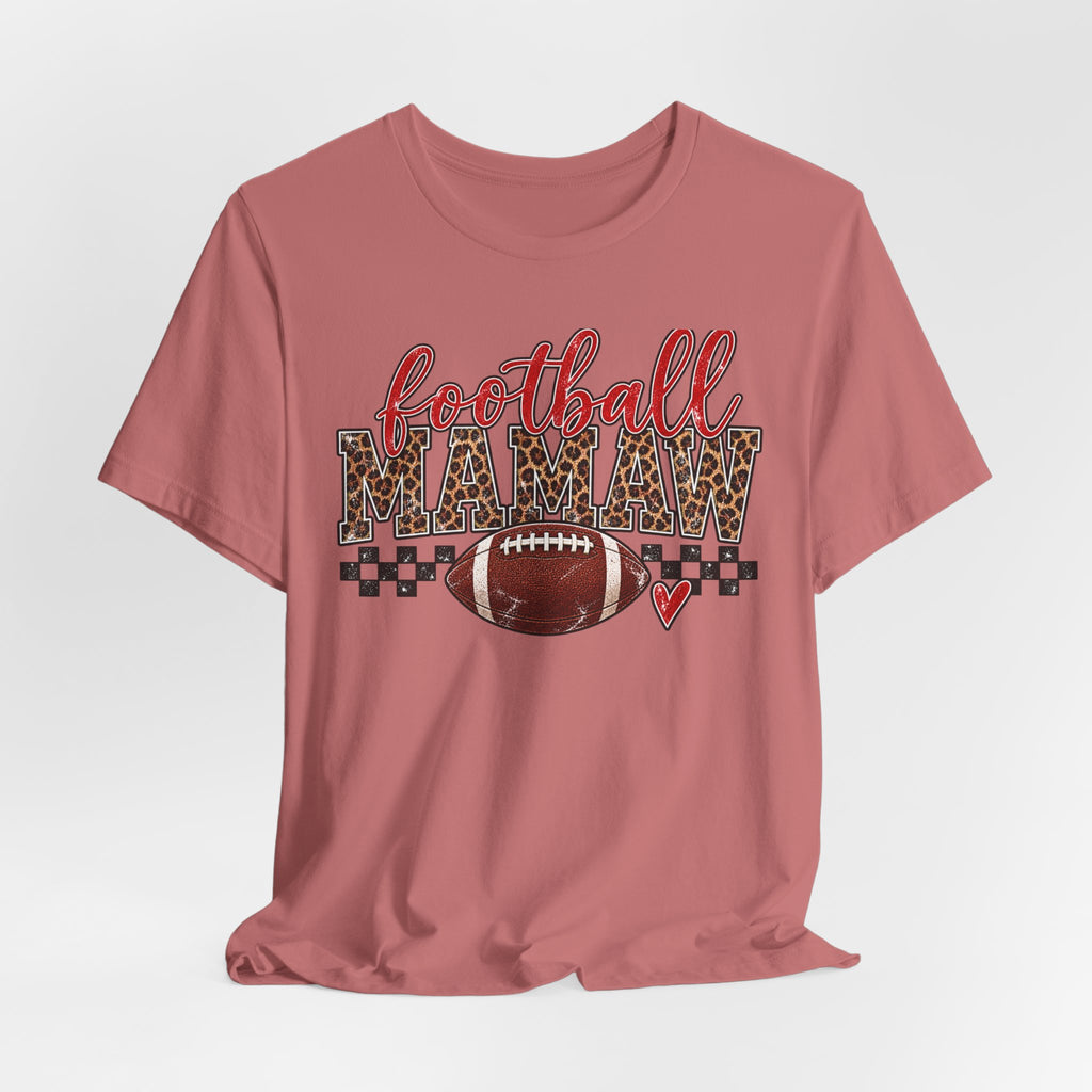 Football mamaw tshirt