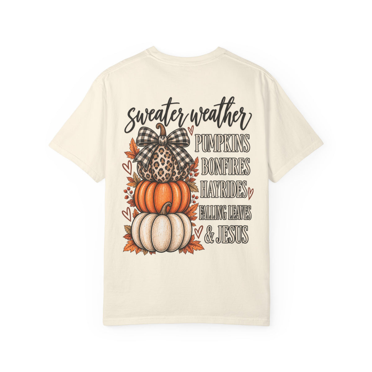 Fall graphic T-shirt