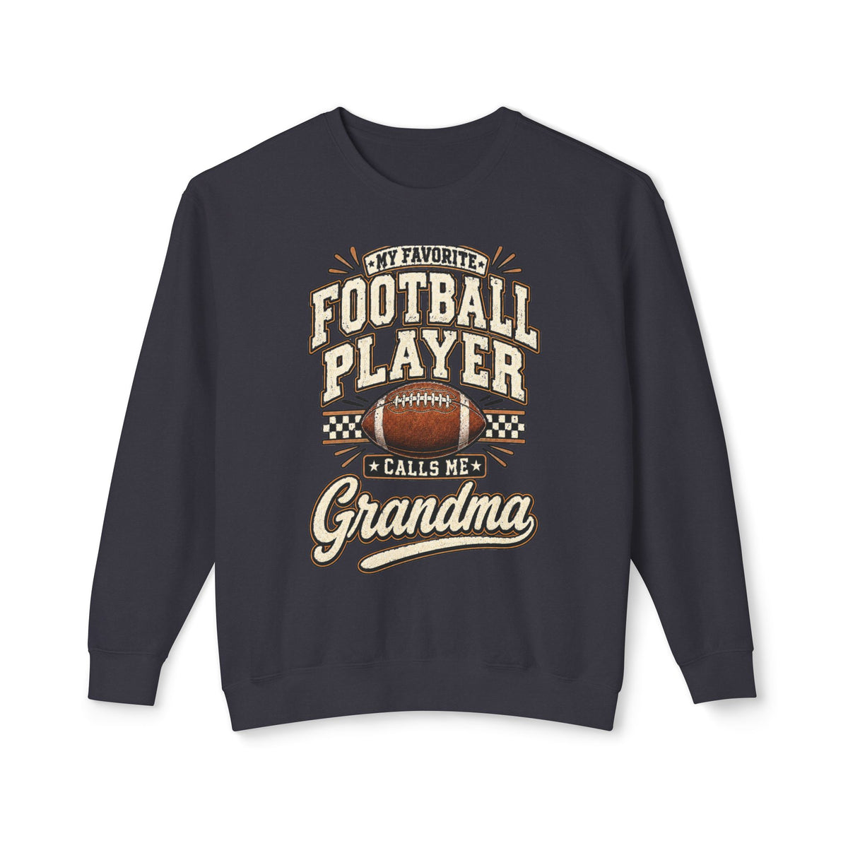 Football Player Grandma Crewneck
