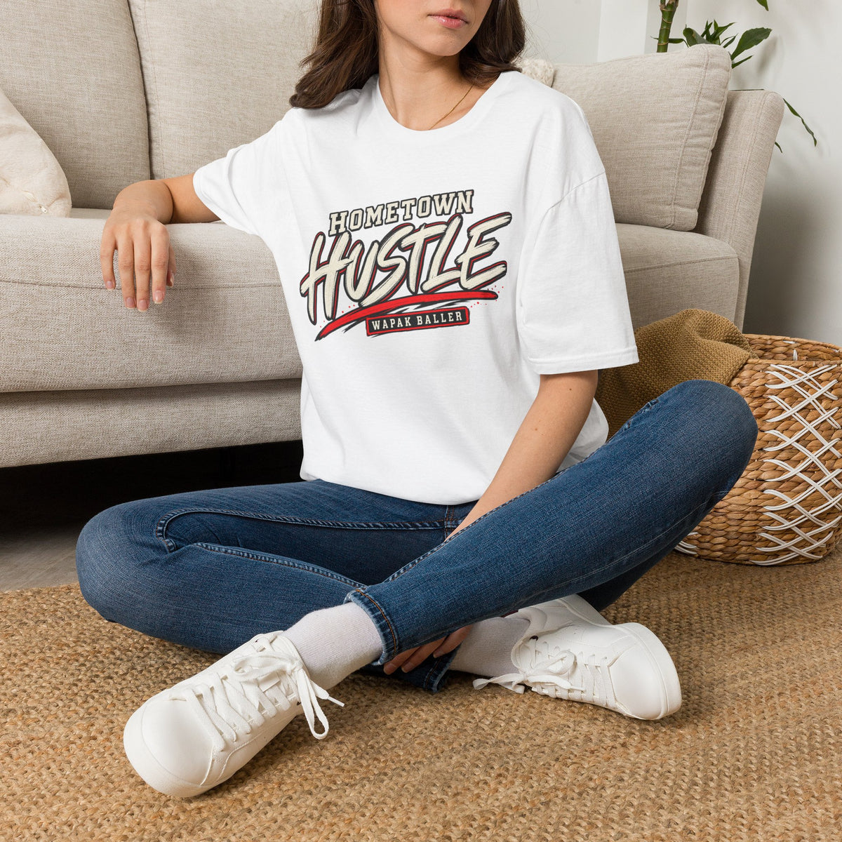 Hometown hustle tee