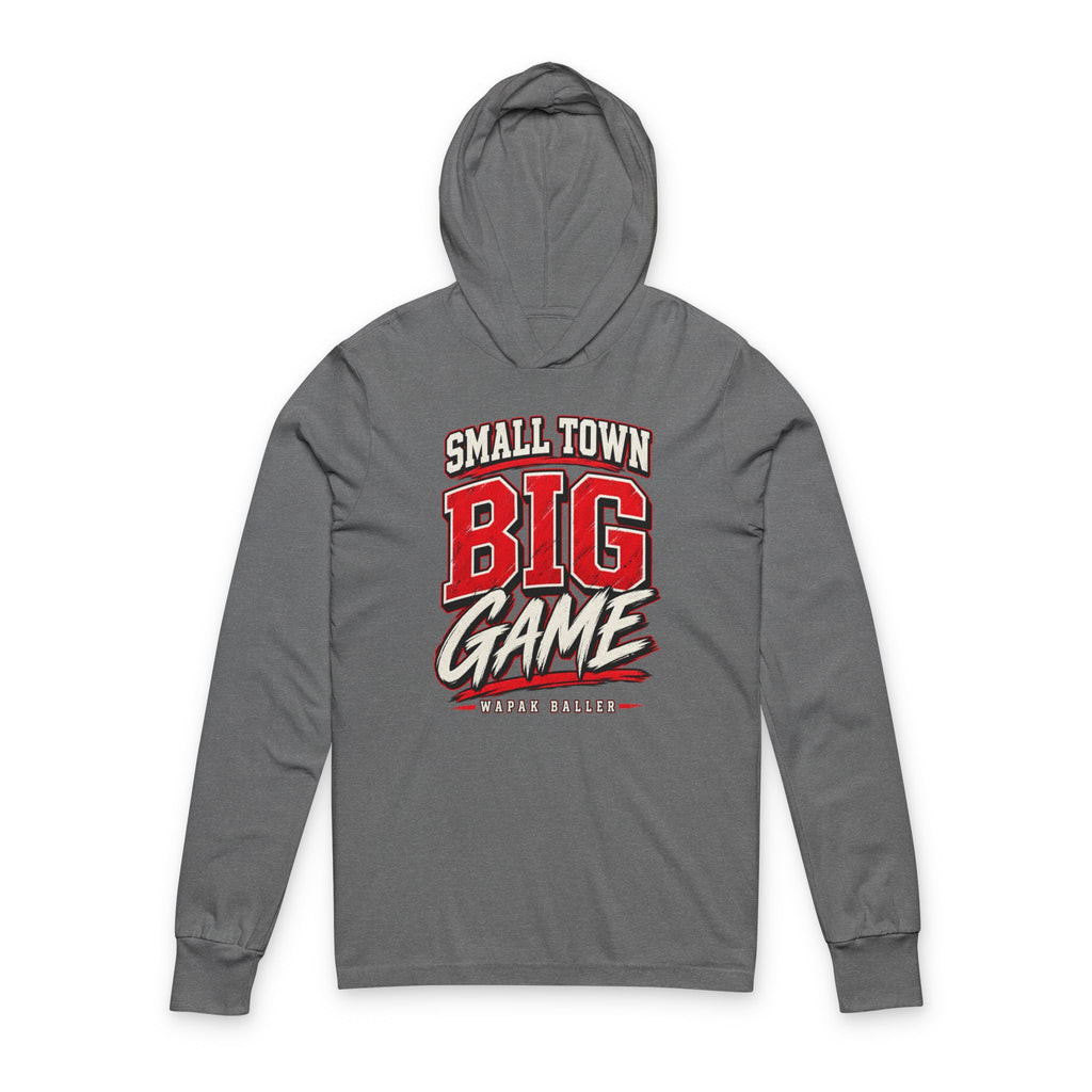 Small town big game Hooded Long Sleeve Tee