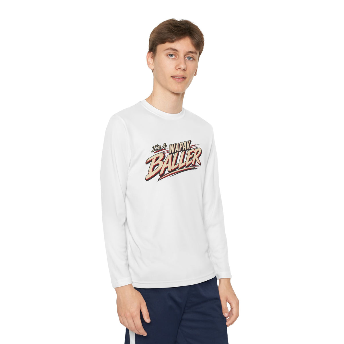 Youth wapak baller long sleeve tee