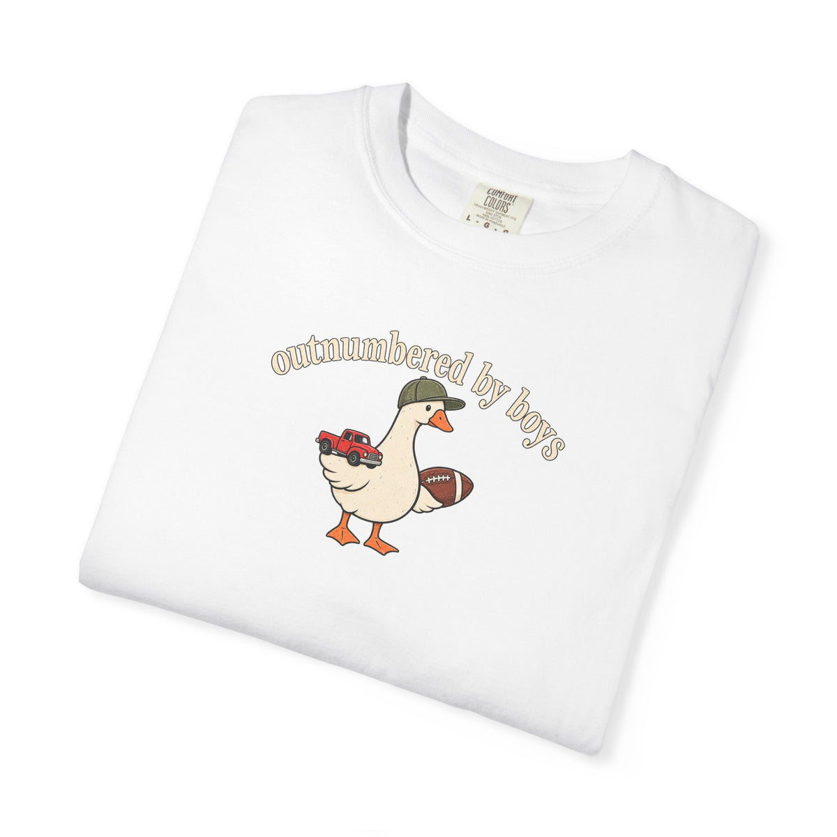 Out numbered by boys T-shirt