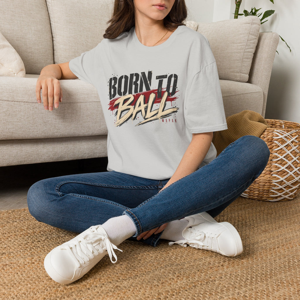 Born to ball tee