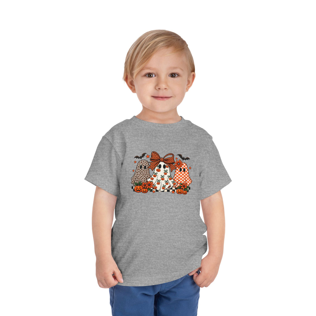 Toddler girl 3 ghost tee