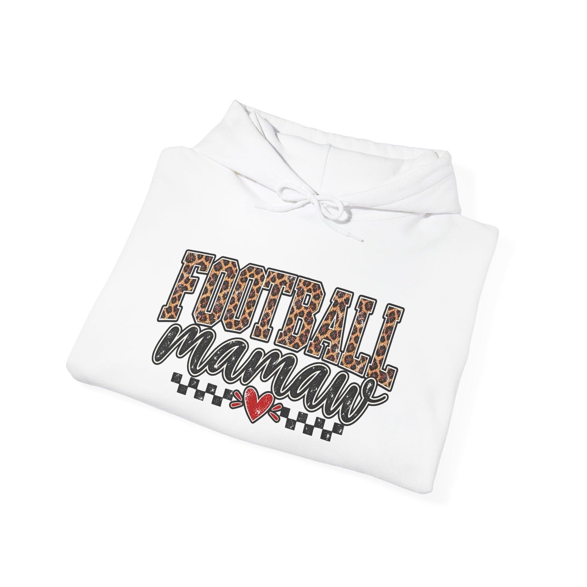 Football mamaw Hooded Sweatshirt